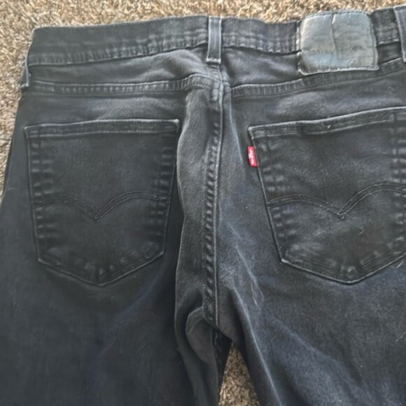 Levis 512 32 x 30 Black Slim Taper Jeans - Picture 7 of 9